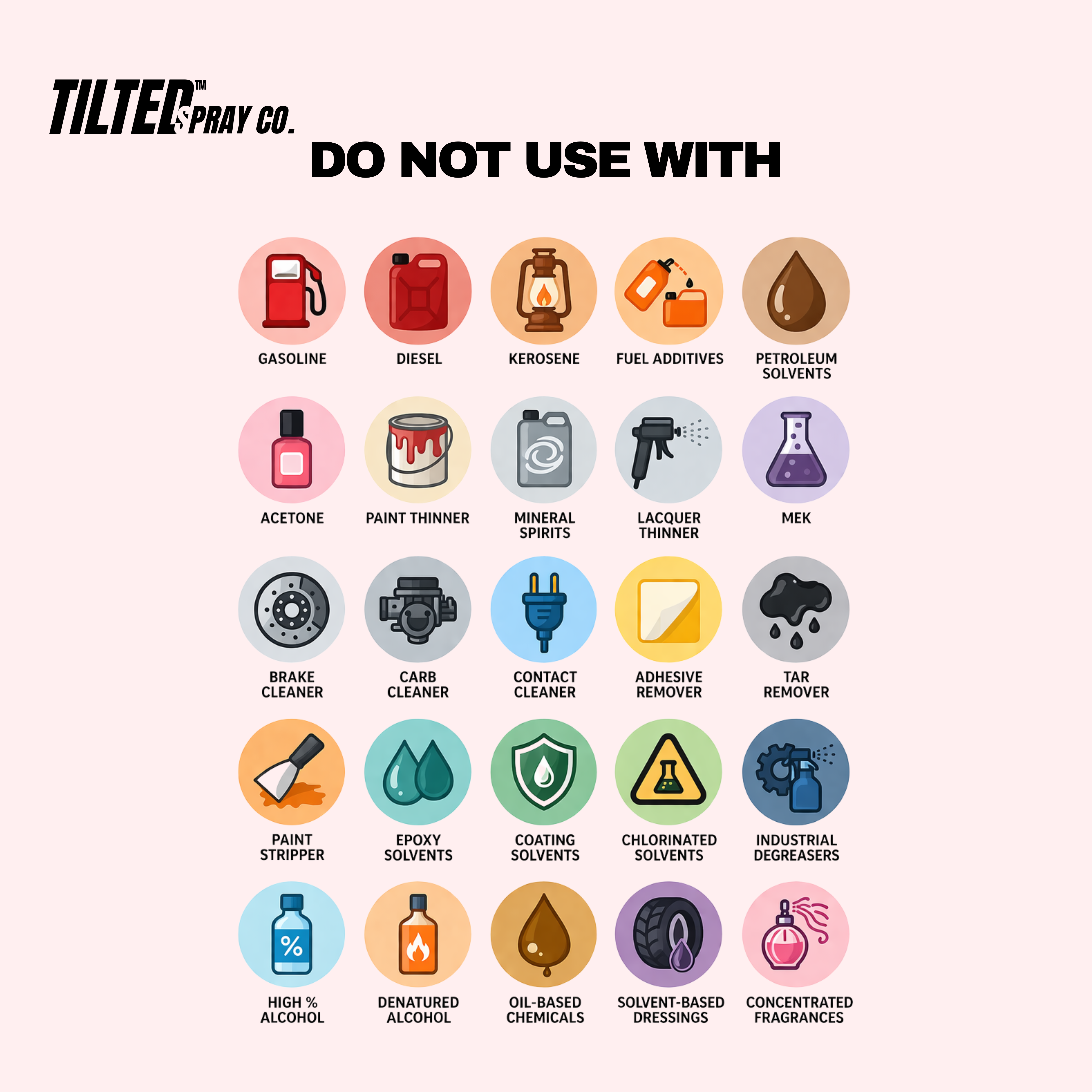 TILTED™ 360 Spray Bottle.