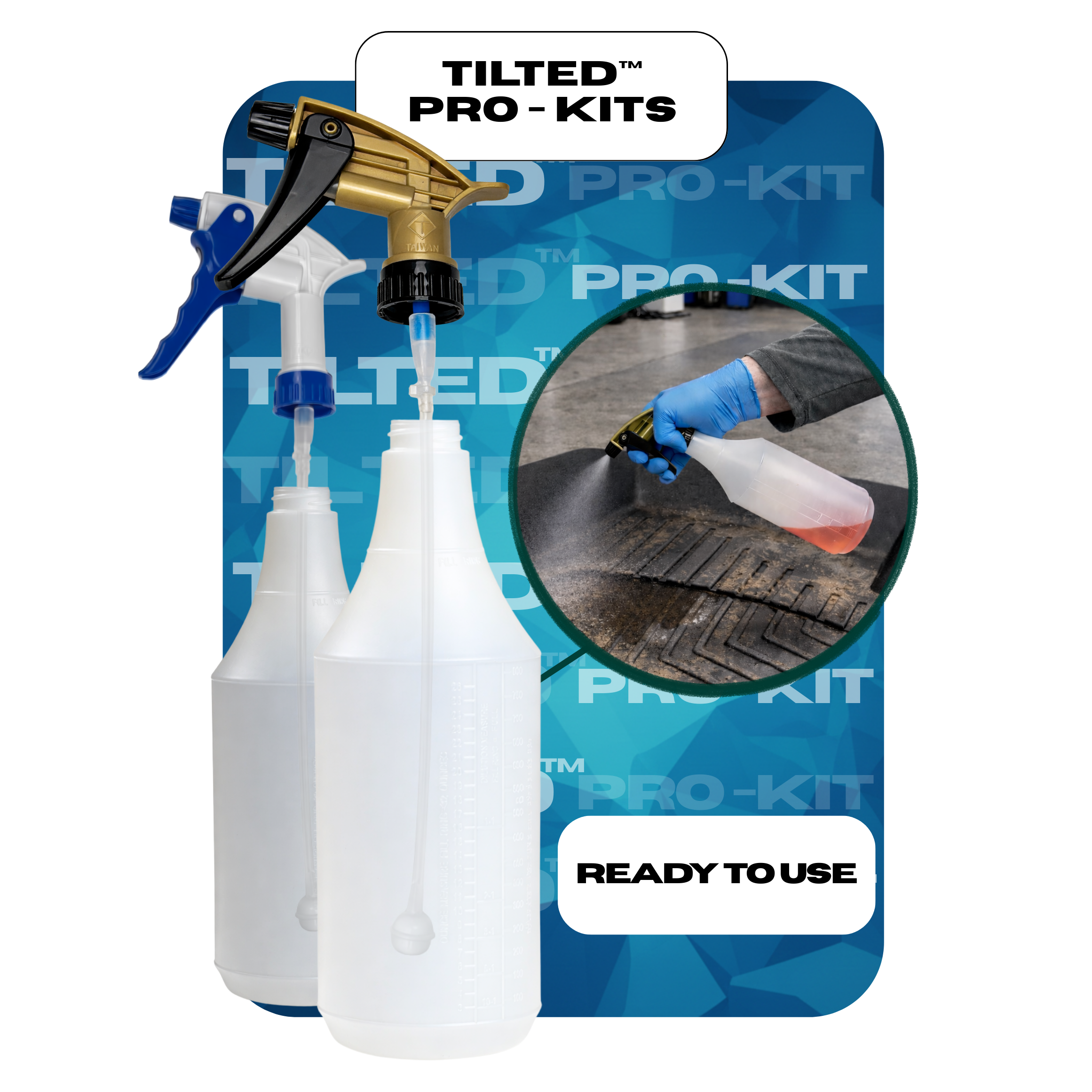 TILTED™ 360 Spray Bottle.