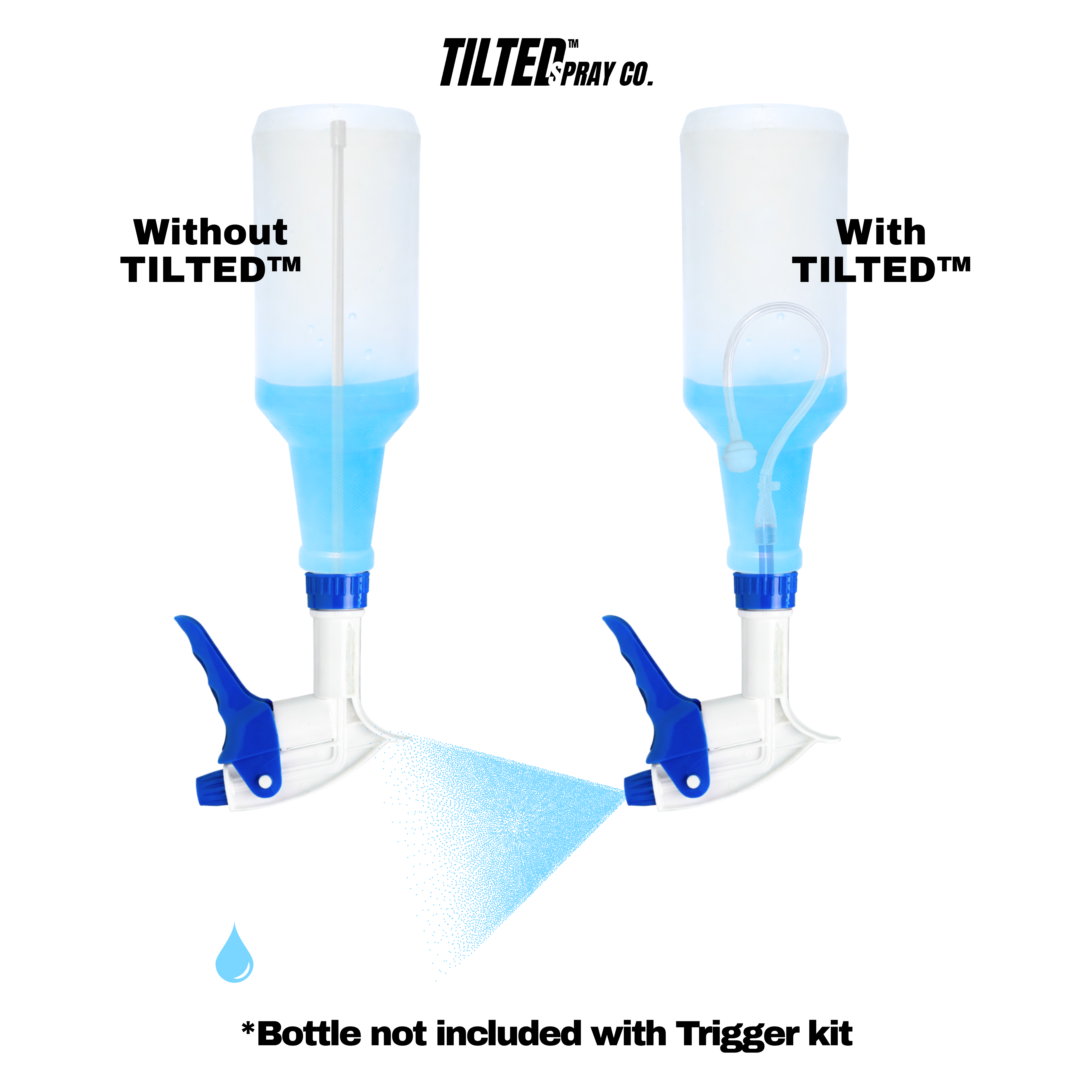 TILTED™ 360 Trigger Sprayer - High Output