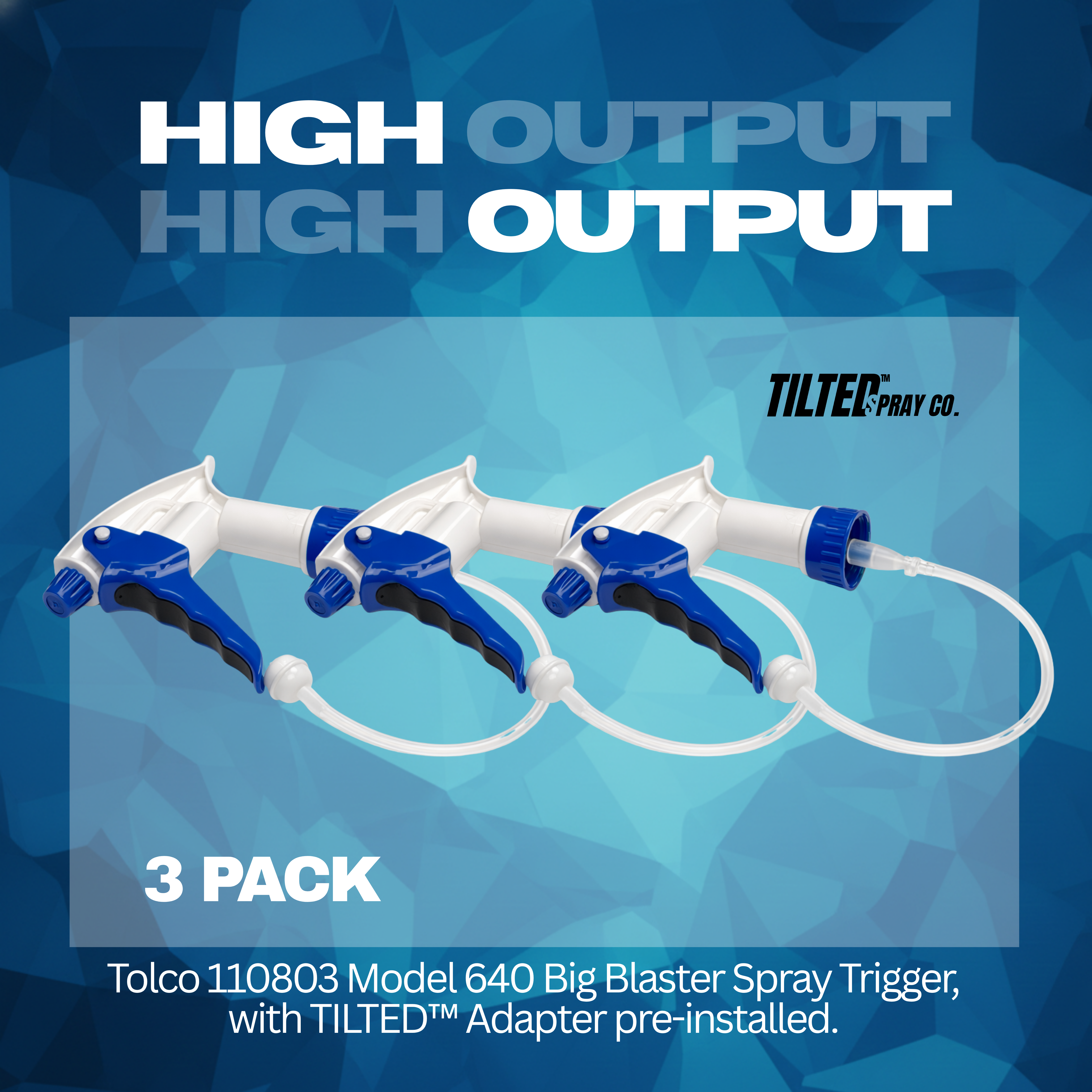 TILTED™ 360 Trigger Sprayer - High Output