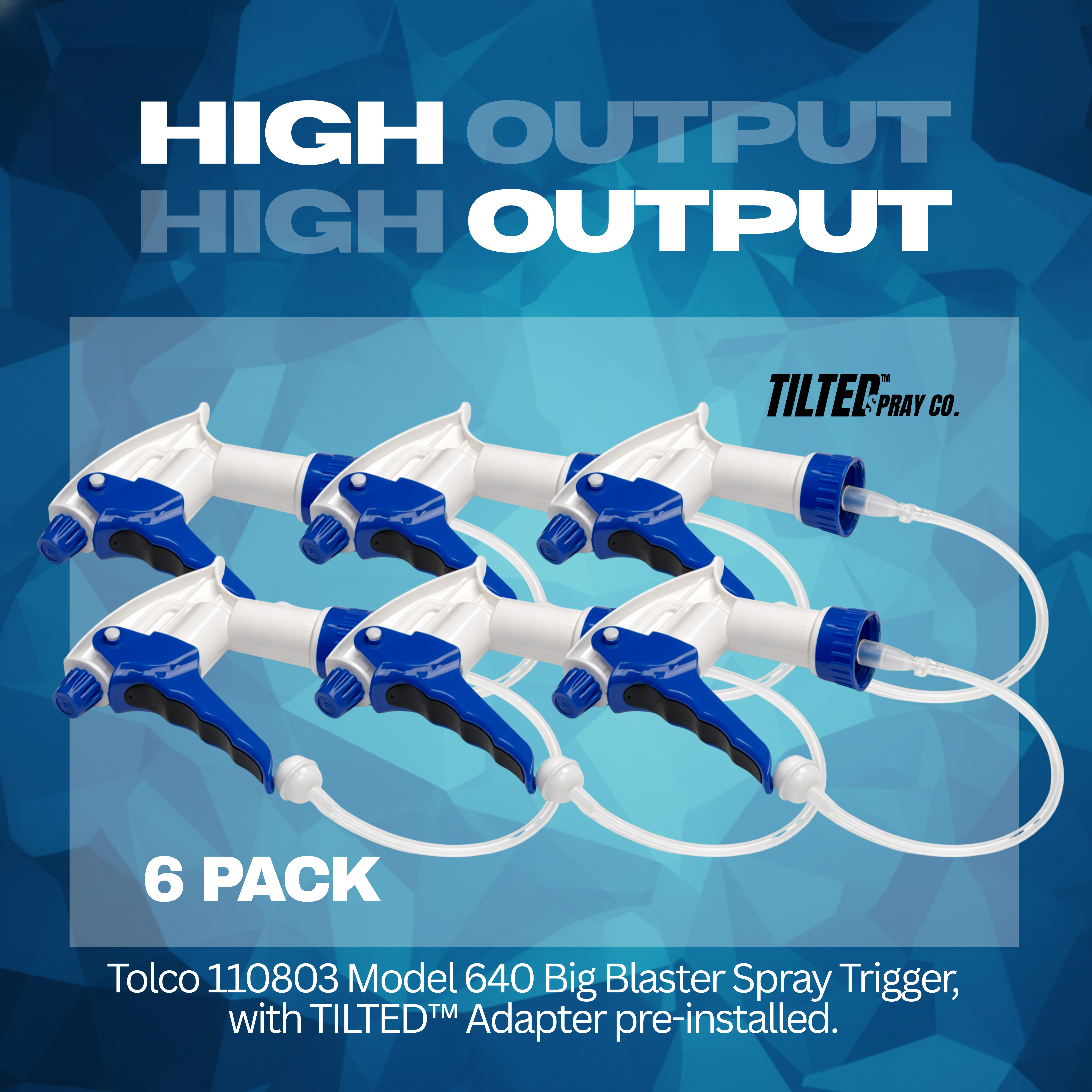 TILTED™ 360 Trigger Sprayer - High Output