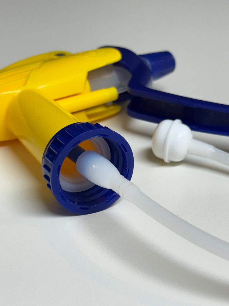 This is what it looks like on most Industrial style sprayer heads.